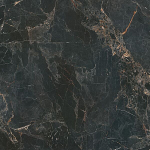 Фасад для кухни МДФ Пластик 3029/1 Мрамор Марквина чёрный размер 200x200 мм